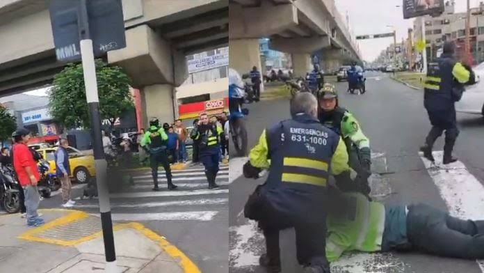 Policía herido en San Borja necesitará cirugía facial tras frustrar asalto