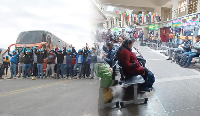 Paro minero en la Panamericana Sur causa suspensión de pasajes a Arequipa y Cusco