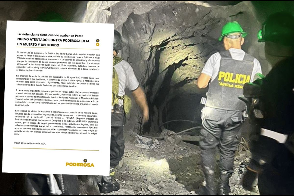 La Libertad: Diez policías heridos por presuntos mineros ilegales