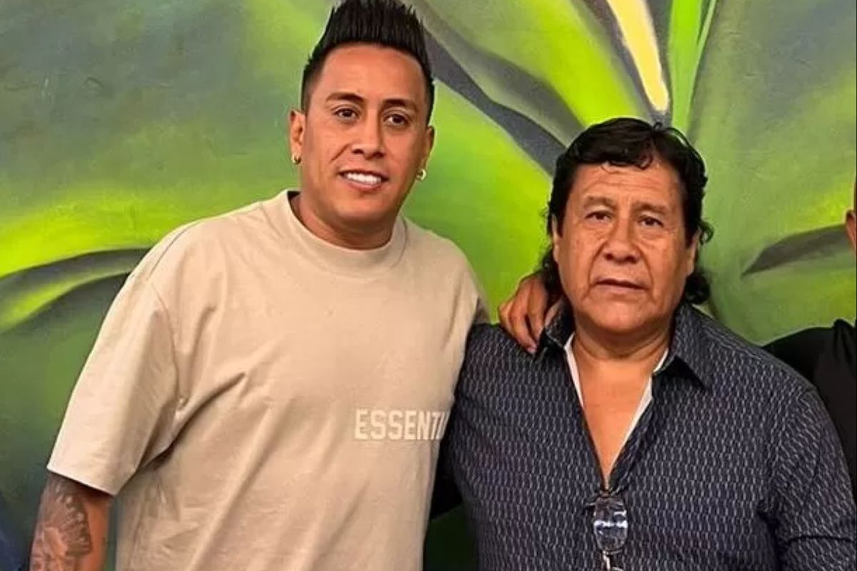 Christian Cueva se reúne con el compositor de ‘El Cervecero’