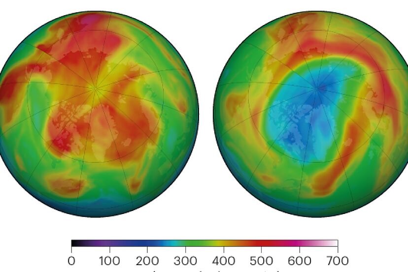 NASA revela expansión del agujero de ozono en la Antártida