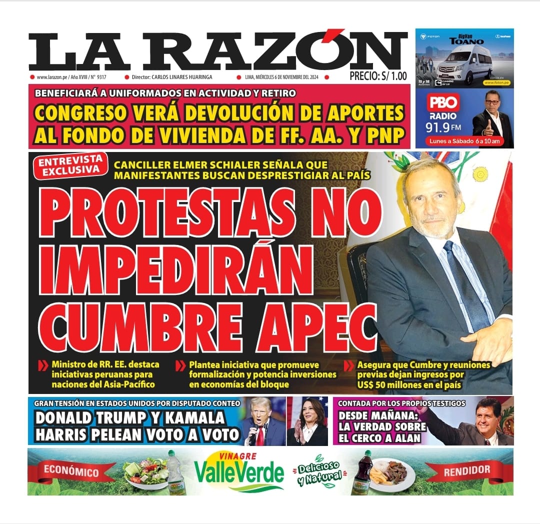 Ediciones Impresas 06/11/2024