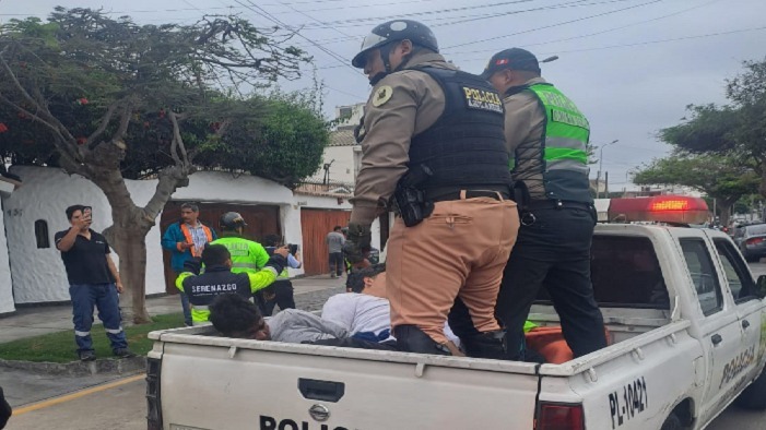 PNP exige prisión contra detenidos en asalto y balacera