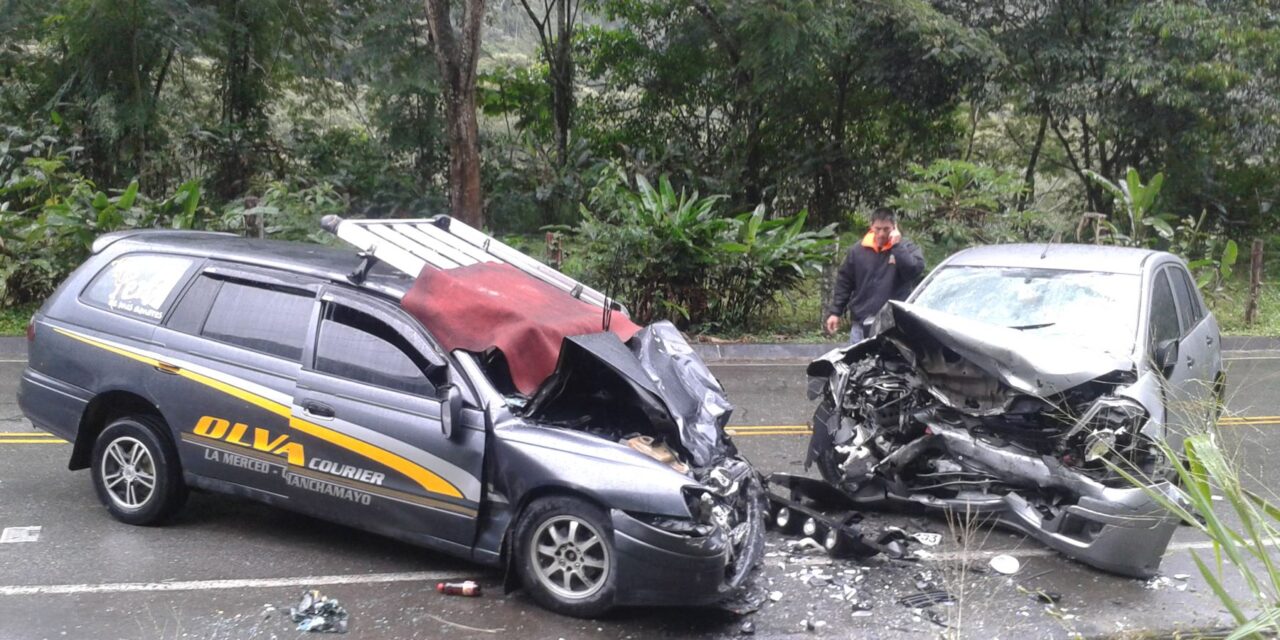 Lugares con más accidentes de tránsito