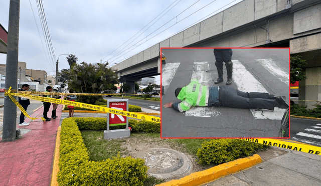 Policía herido tras frustrar asalto en San Borja: un delincuente falleció durante el enfrentamiento