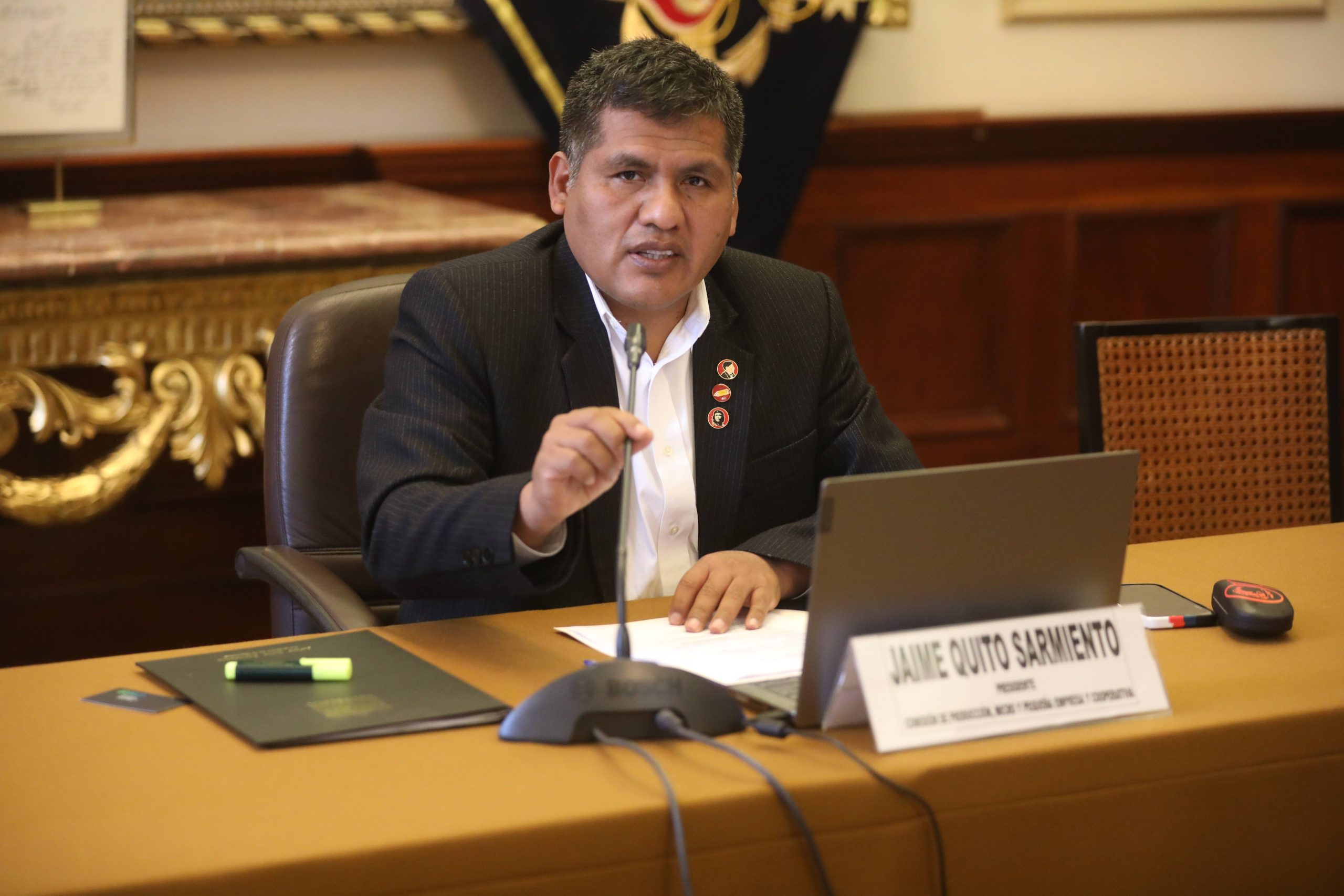 Congresista Jaime Quito: «La preocupación de este gobierno es cómo blindarse»