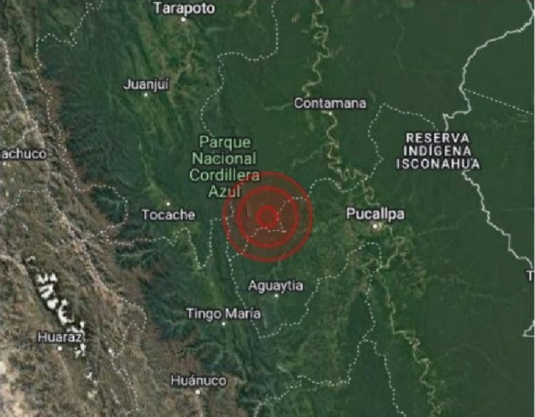 Ucayali despierta con un sismo de 4.1