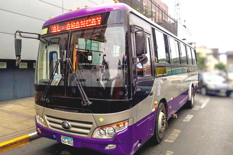 ATU implementa nueva ruta del Corredor Morado