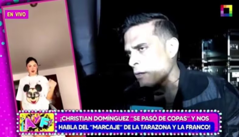 Christian Domínguez habla de Pamela Franco y Karla Tarazona