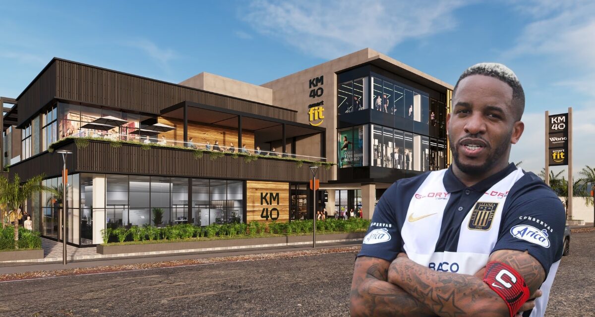 Jefferson Farfán inaugura su primer centro comercial