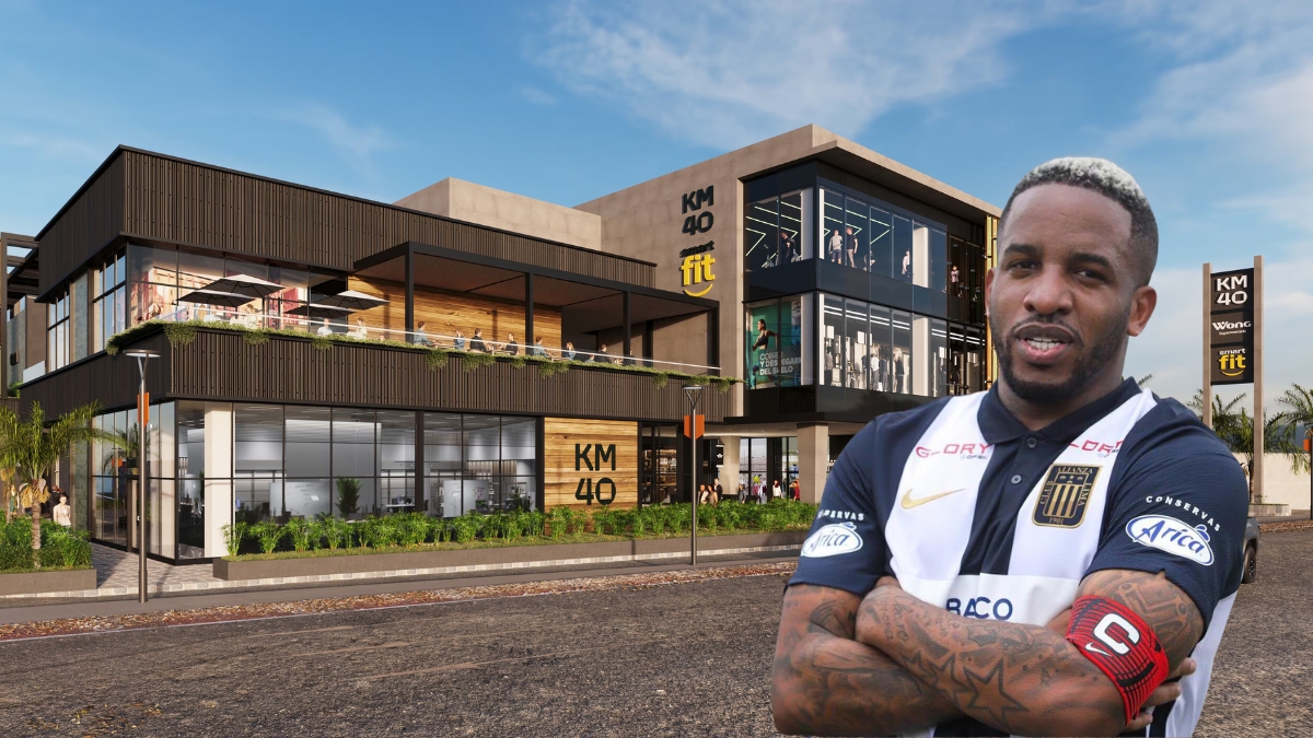 Jefferson Farfán inaugura su primer centro comercial