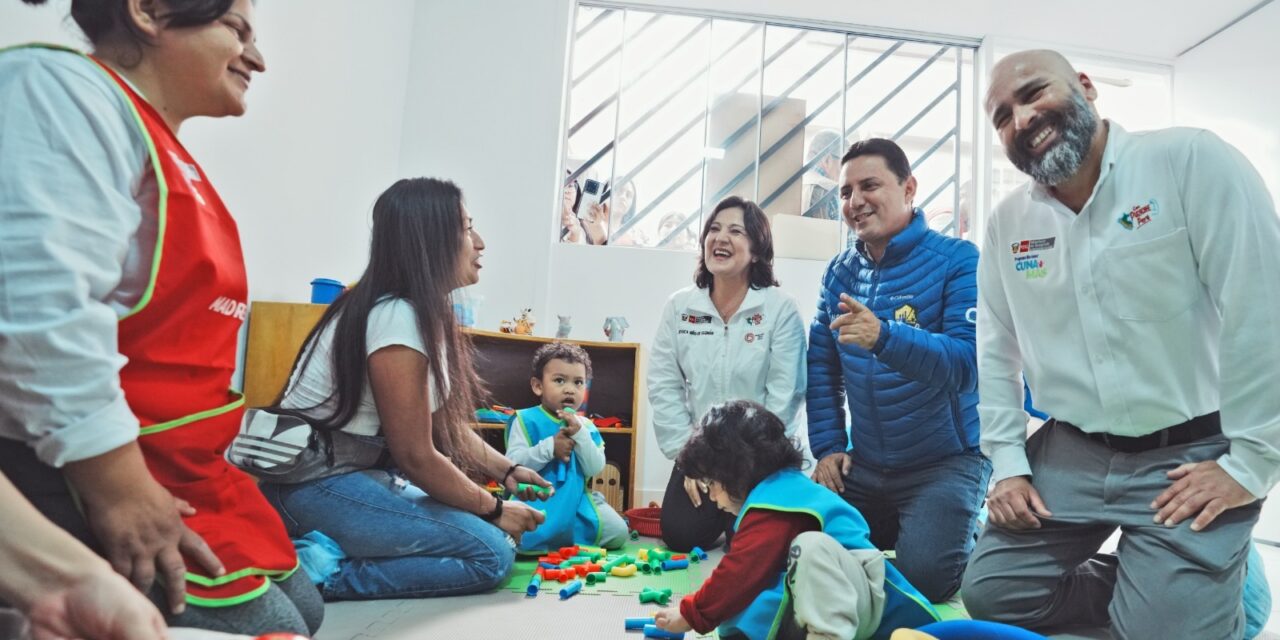 Programa Nacional Cuna Más y Municipalidad de Carmen de la Legua Reynoso trabajan de manera articulada en beneficio de la primaria infancia