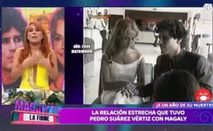 Magaly Medina recuerda la boda de Pedro Suárez-Vértiz y Cynthia Martínez