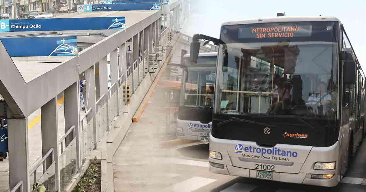 Metropolitano: inicia fase de prueba de la estación Chimpu Ocllo