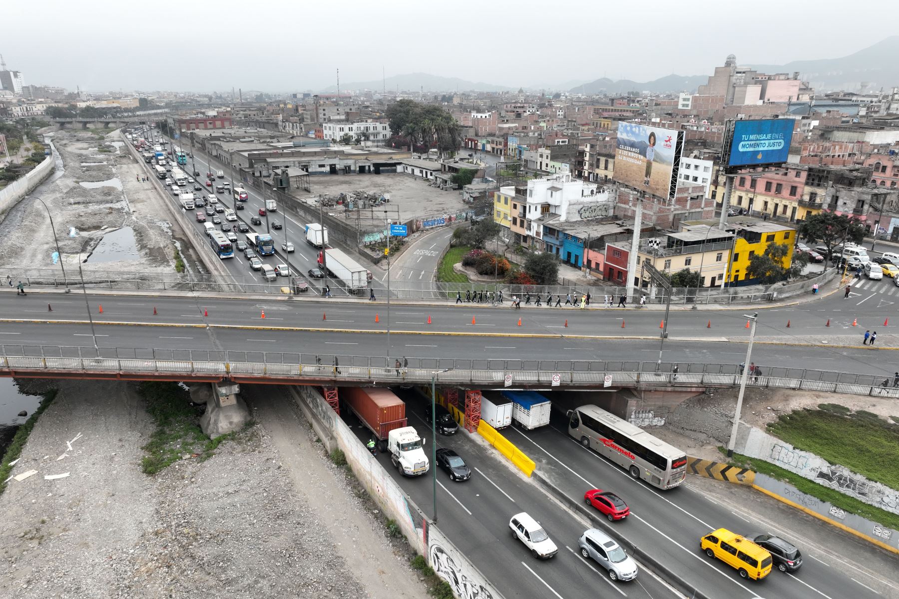 Puente Ricardo Palma: Municipalidad de Lima avanza con reparaciones tras accidentes