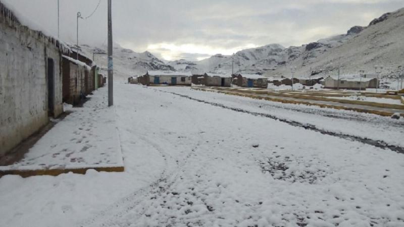 Senamhi alerta sobre lluvias y nevadas en 11 regiones