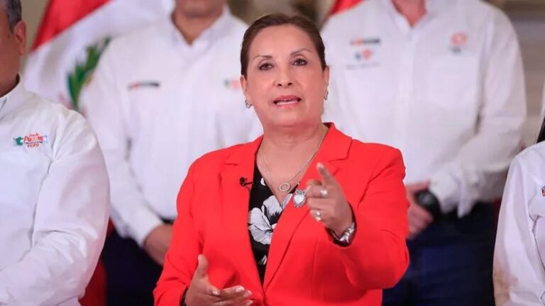 Boluarte: "No fue una intervención estética"