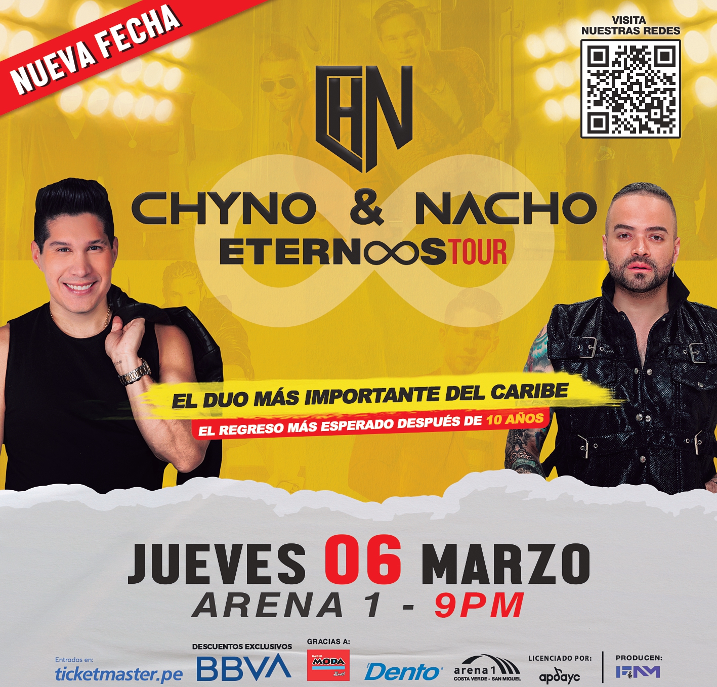 ‘Chino y Nacho’ en Lima: ¿Cuándo se realizará el concierto?