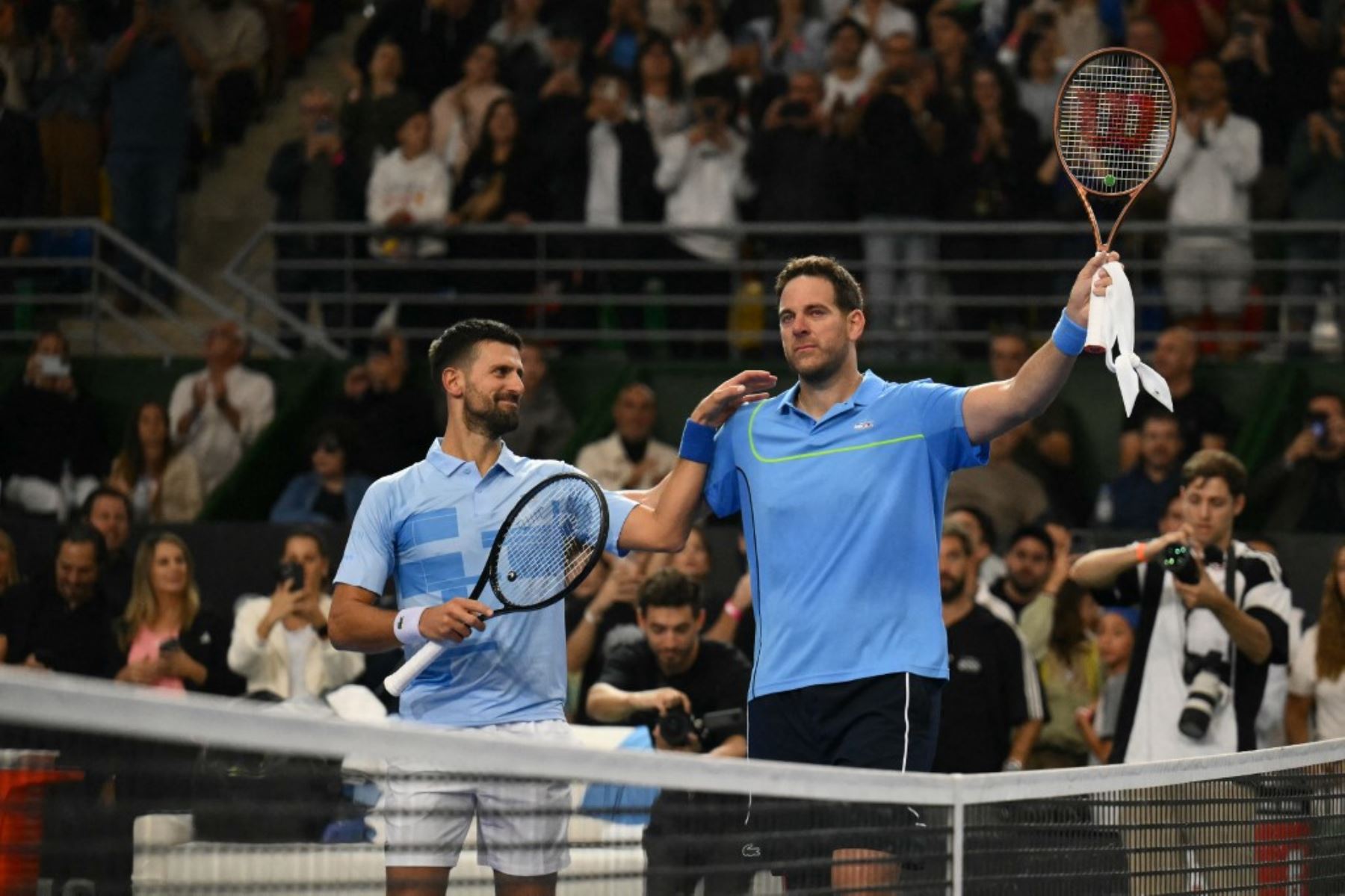 Juan Martín del Potro se despide del tenis con triunfo sobre Novak Djokovic