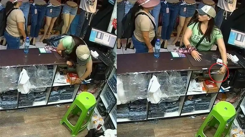 Mujeres robaron celulares de alta gama en Gamarra