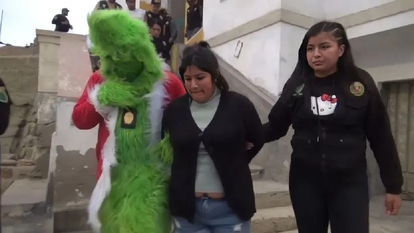 El “Grinch” detuvo a presuntos vendedores de droga