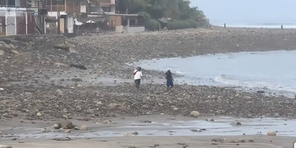 Balneario de Máncora desapareció debido al oleaje anómalo