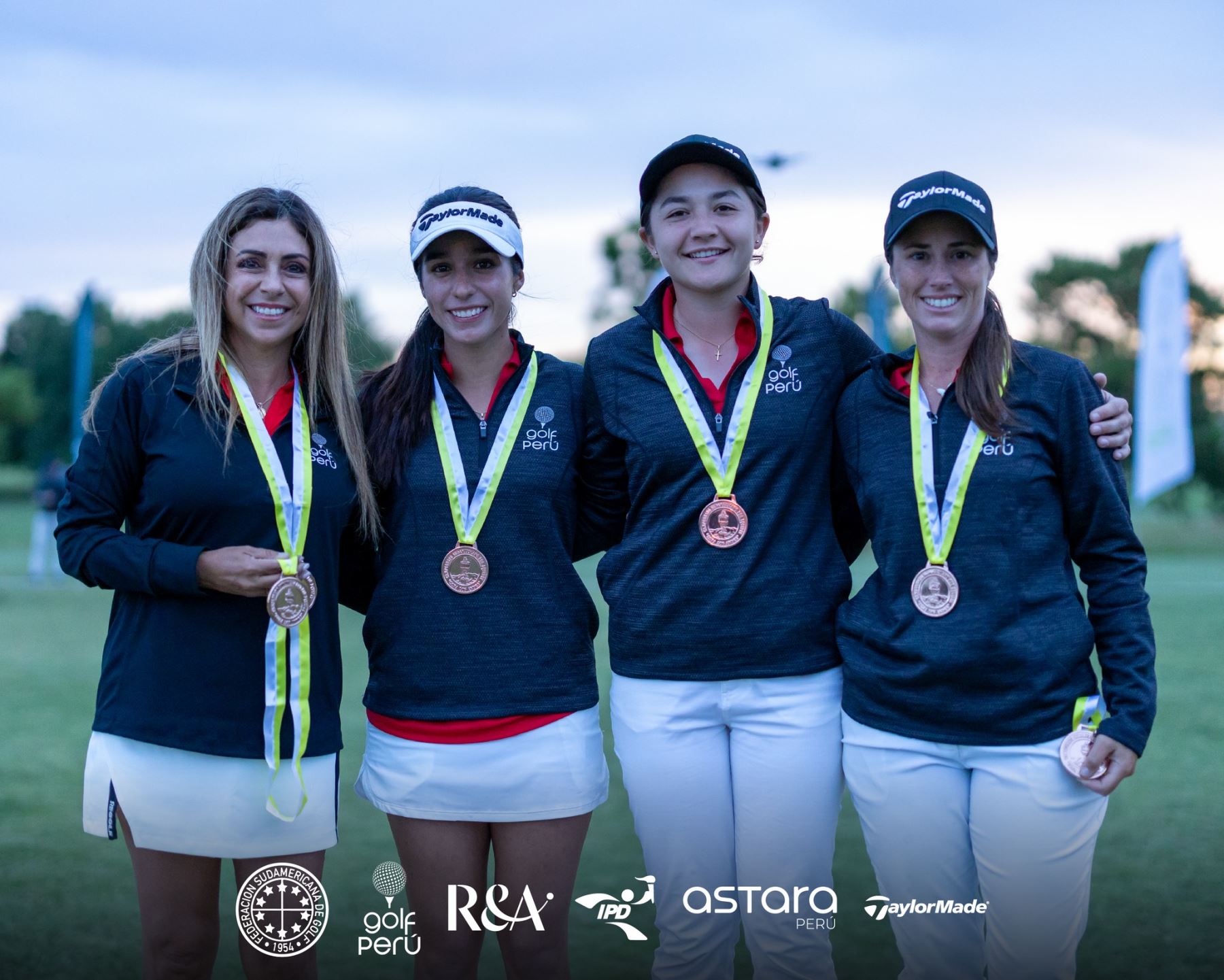 Selección femenina de golf peruana gana bronce en el Campeonato Sudamericano Copa Los Andes 2024