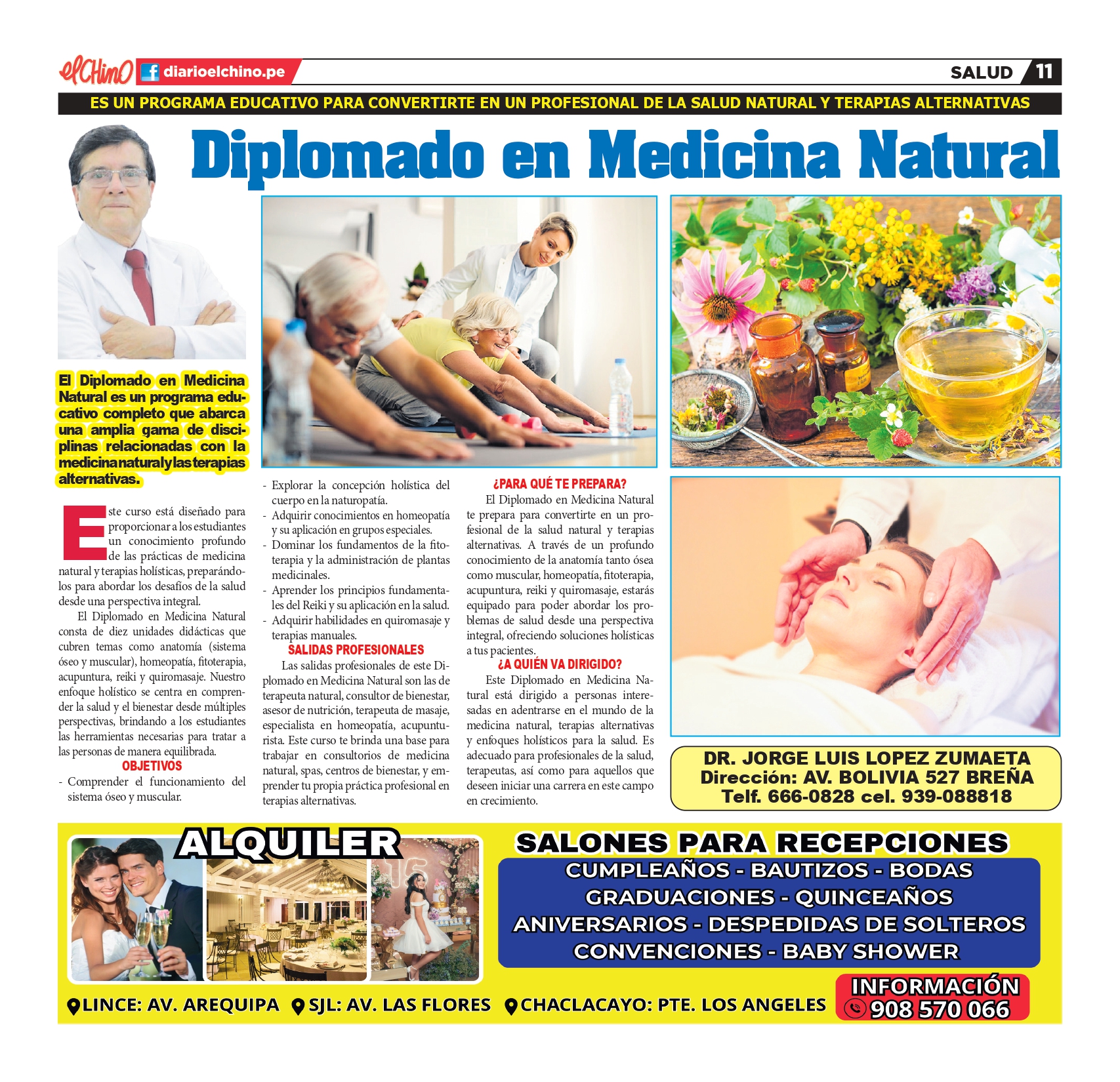 Diplomado en Medicina Natural