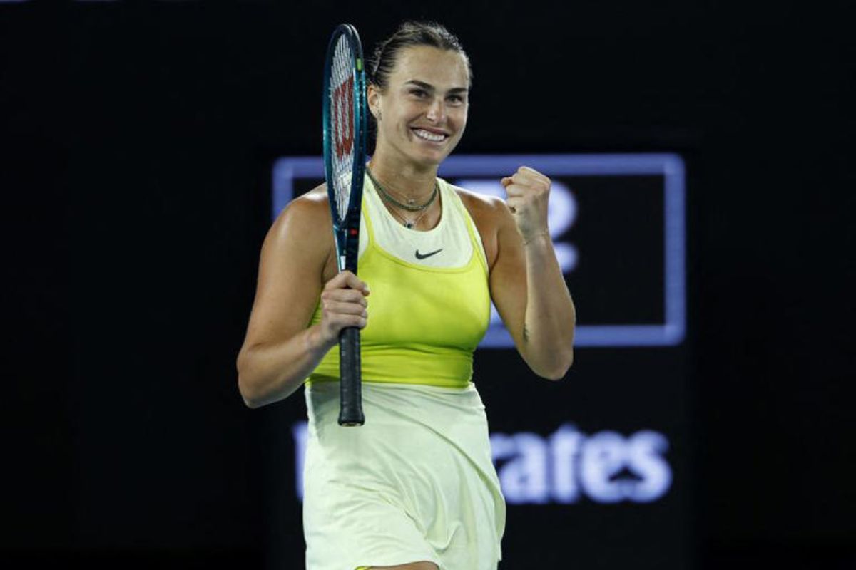 Aryna Sabalenka clasificó a la gran final del Abierto de Australia 2025