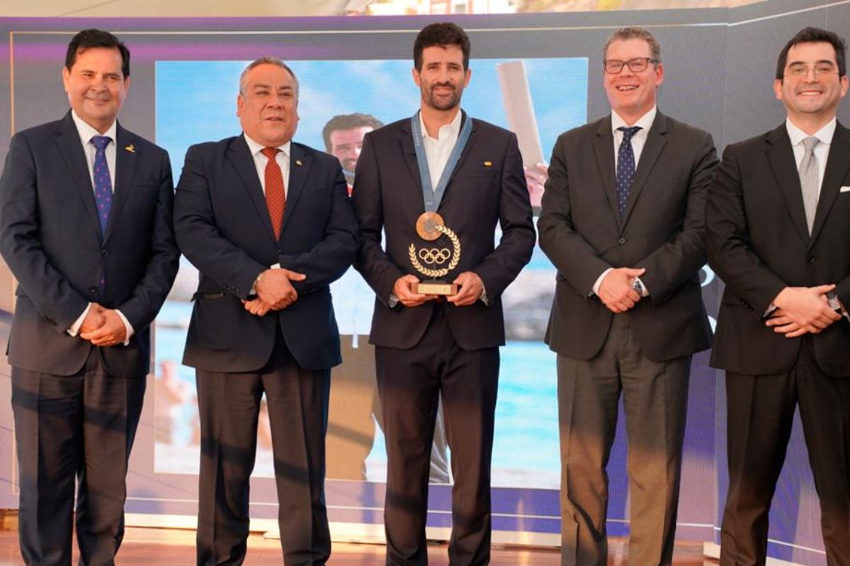 Stefano Peschiera fue premiado a mejor deportista del 2024