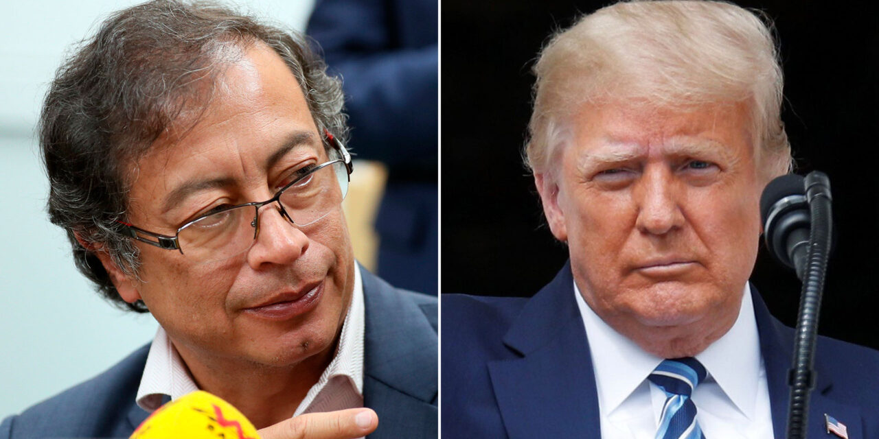 Gustavo Petro rechaza aviones con inmigrantes deportados por Trump