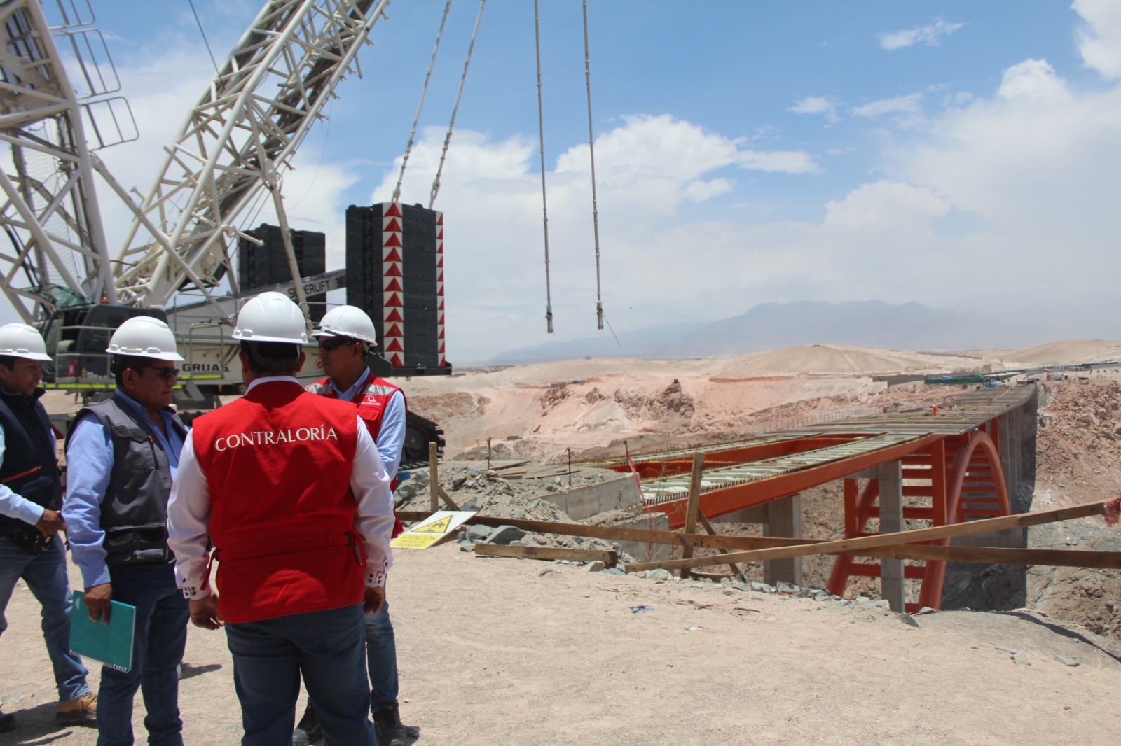 Contraloría General impulsó reactivación de obra del puente Arequipa – La Joya