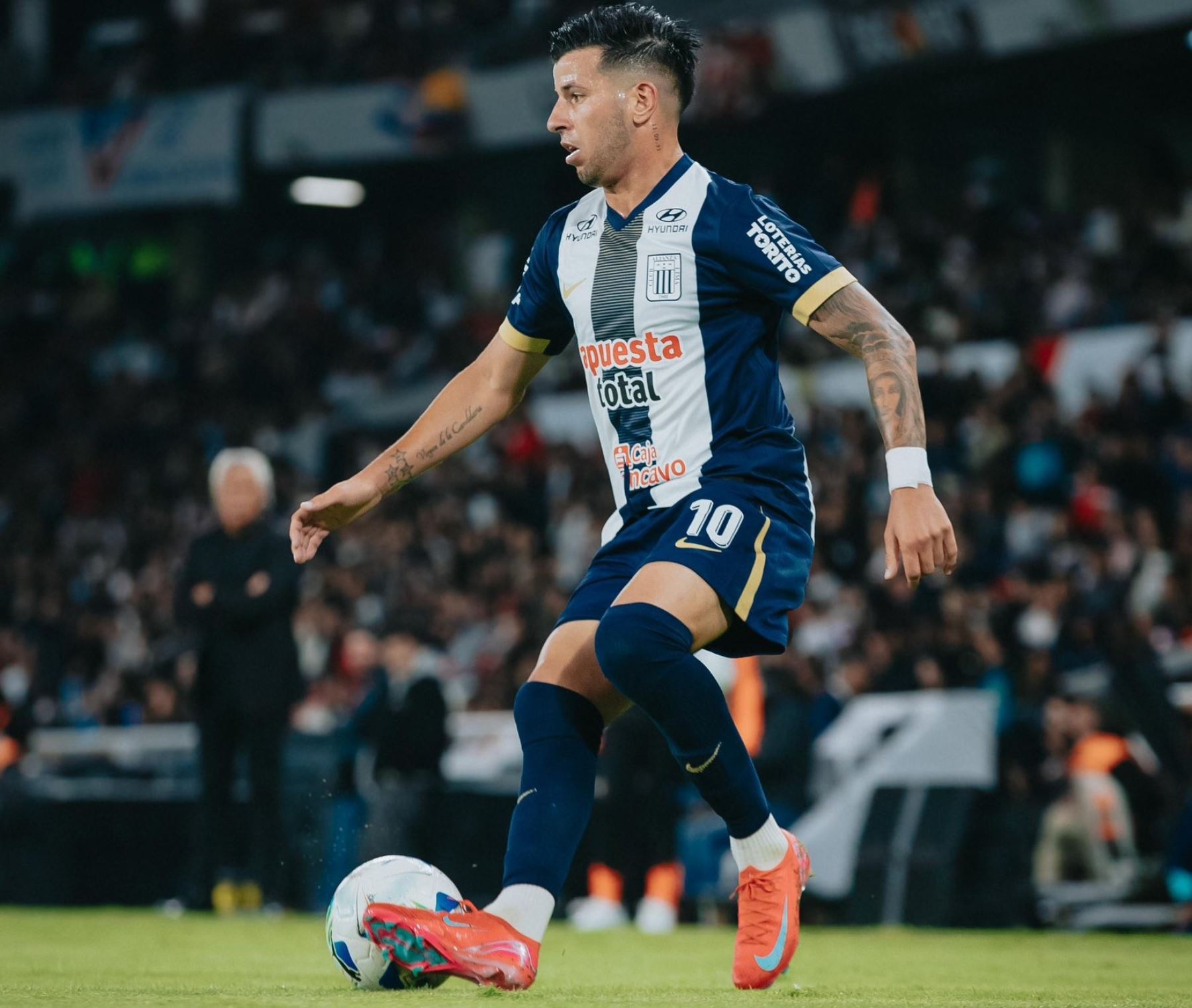 Pablo Ceppelini viene recuperando ritmo en Alianza Lima y apunta a la Copa Libertadores