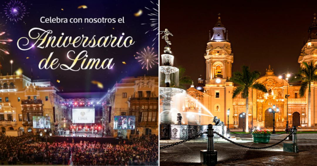 Concierto gratuito por el aniversario de Lima 2025