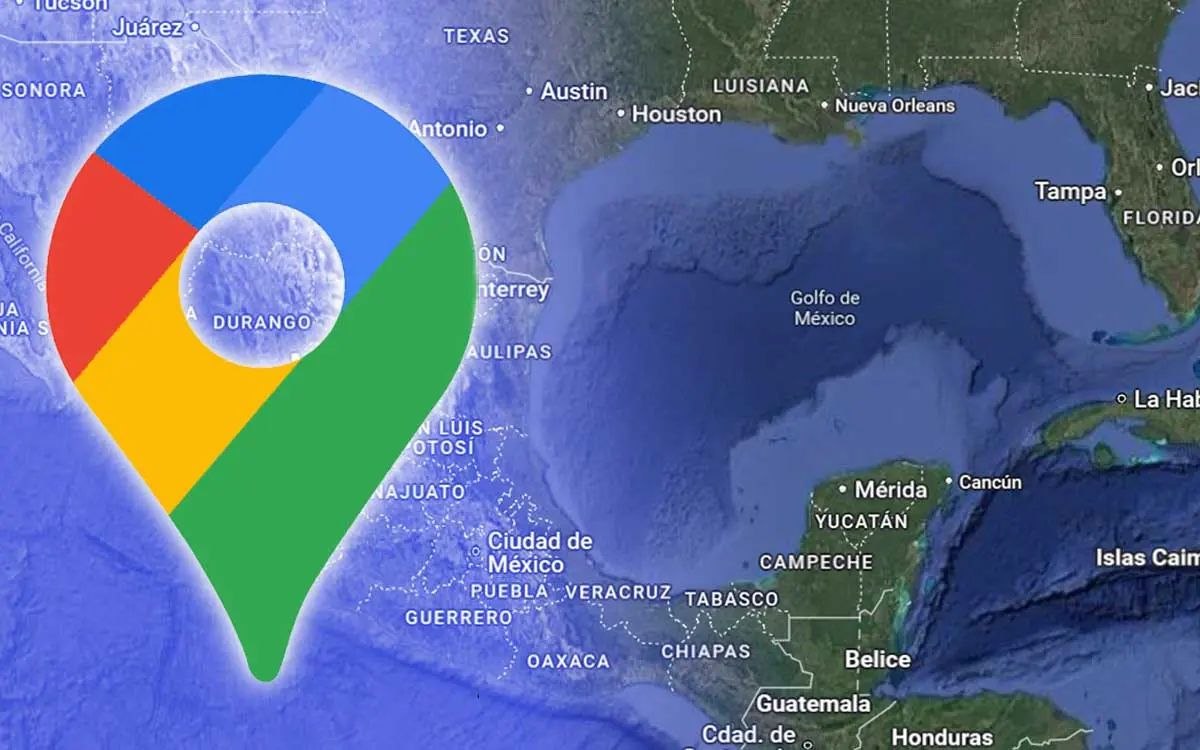 Google renombrara el Golfo de México