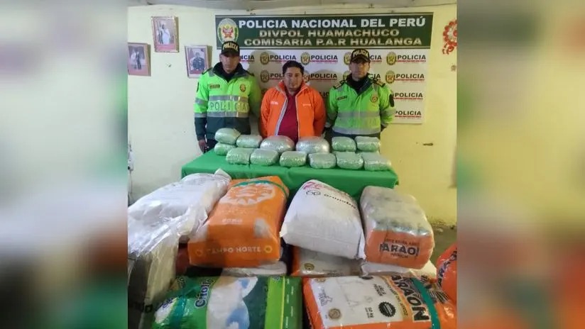 La Libertad: Incautan trescientos kilos de marihuana