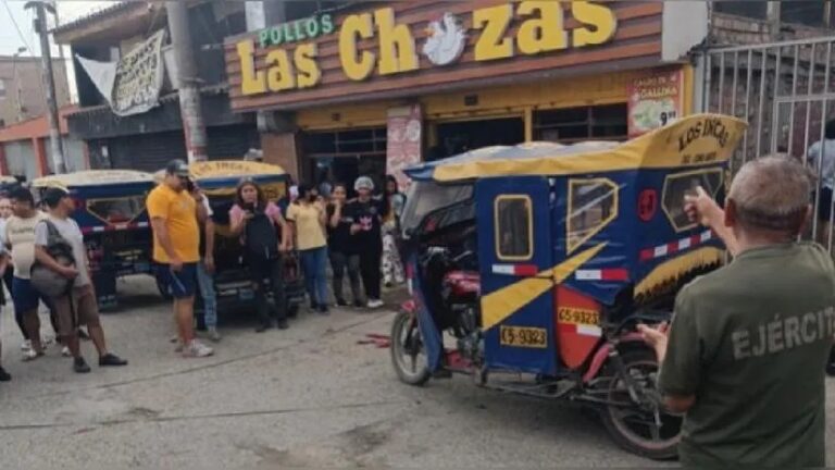 Comas: Mototaxista fue atacado de diversos disparos