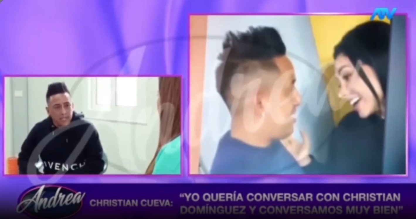 Christian Cueva: «Conversamos muy bien»