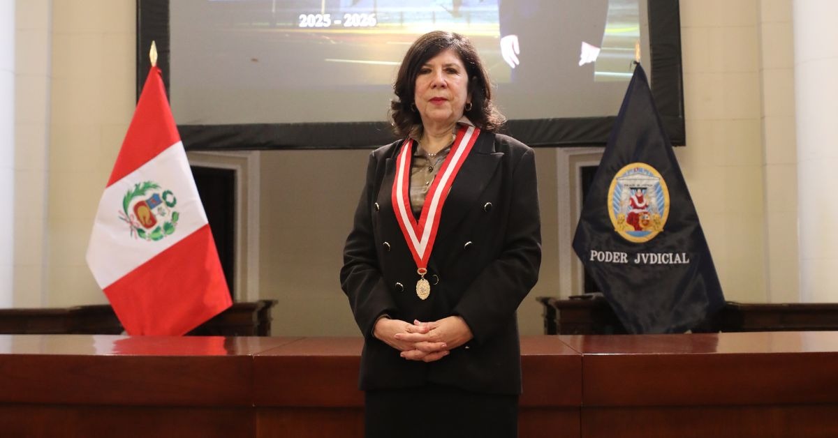 Janet Tello asumirá presidencia del Poder Judicial