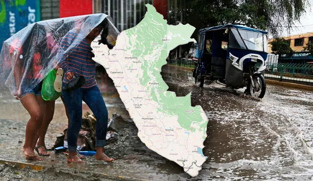 Regiones del Perú en emergencia por lluvias intensas: distritos y medidas oficiales