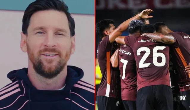 Lionel Messi lanza mensaje a la U a su partido con Inter Miami