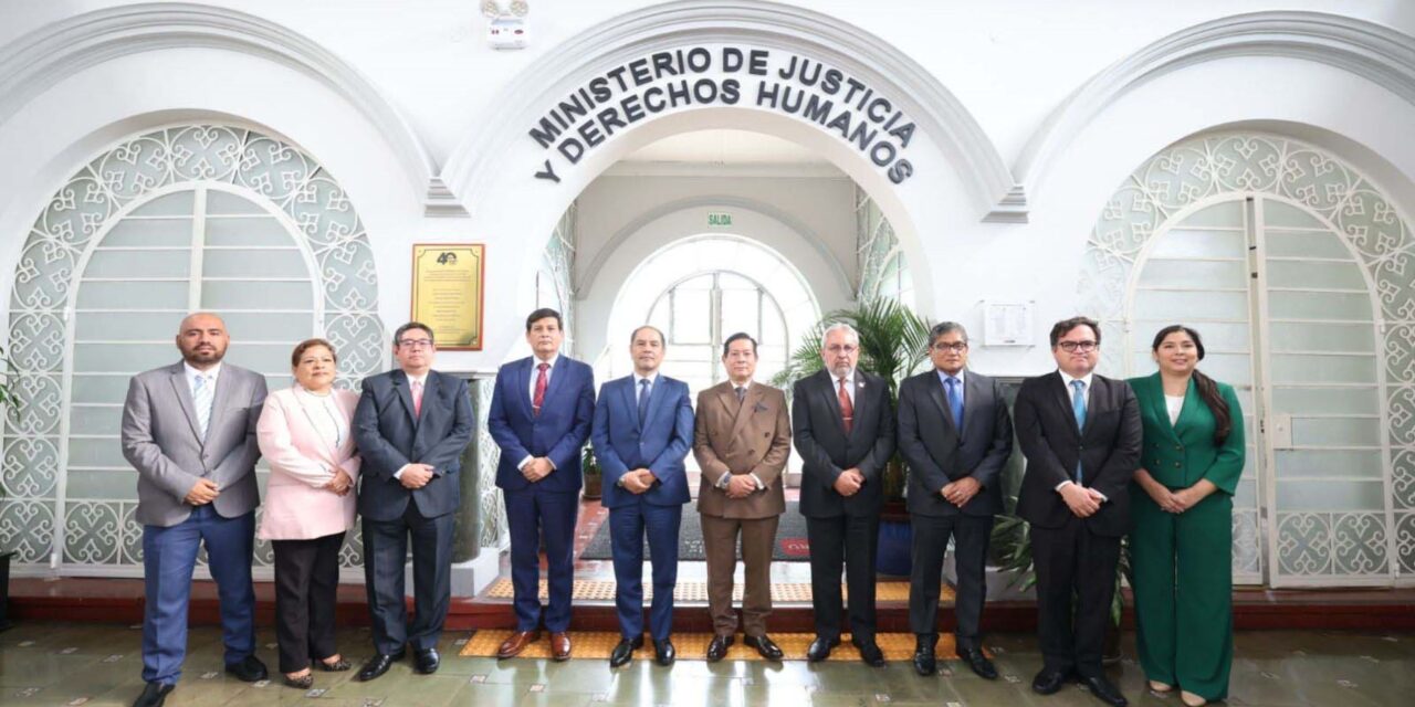 Ministro Eduardo Arana impulsa autonomía presupuestal para instituciones del sistema de justicia