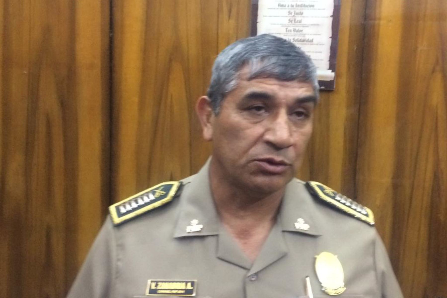 Comandante general de la PNP plantea reactivar estado de emergencia en Lima por ola criminal