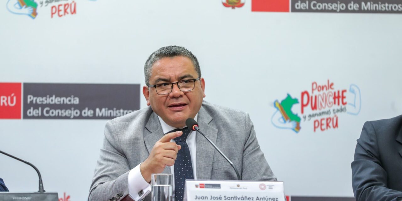 Ministro Santiváñez: "La PNP ha identificado 200 organizaciones criminales en Lima"