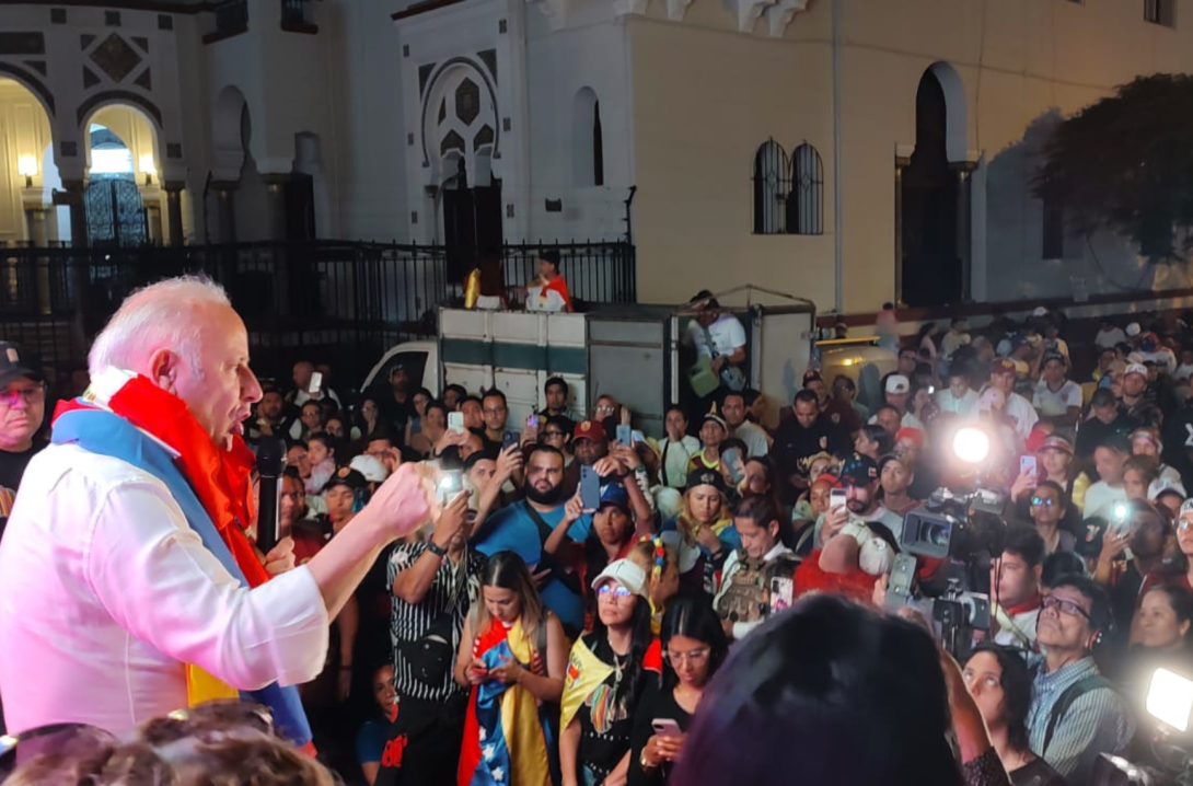 Venezolanos marchan contra el régimen: liberación de María Corina Machado 