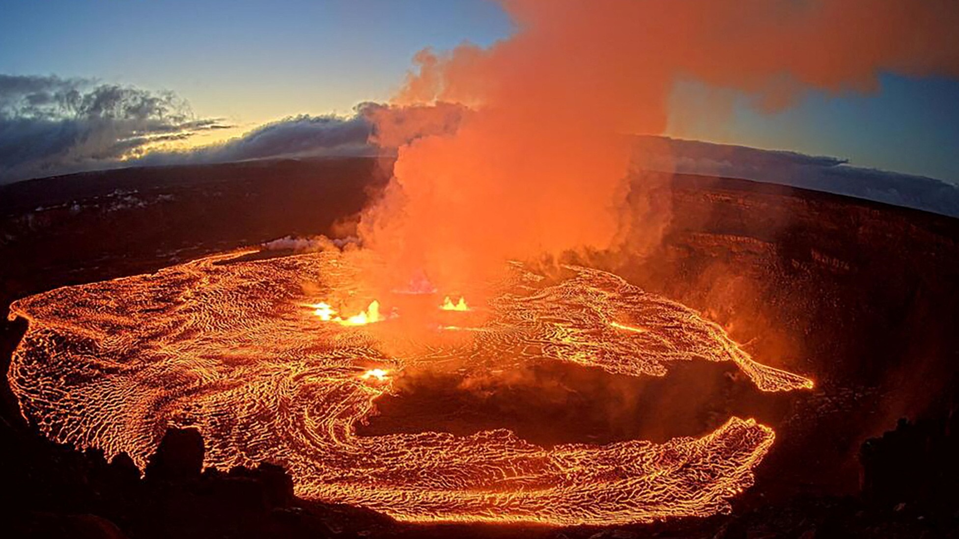 Erupción del Volcán Kilauea en Hawái tras dos meses de pausa