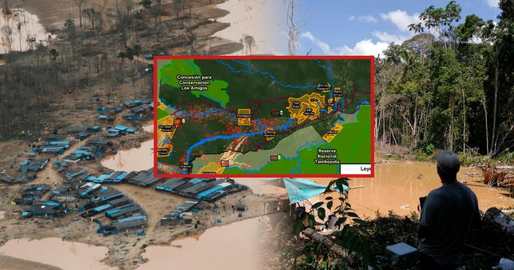 La minería ilegal avanza en la Amazonía peruana y pone en peligro el ...