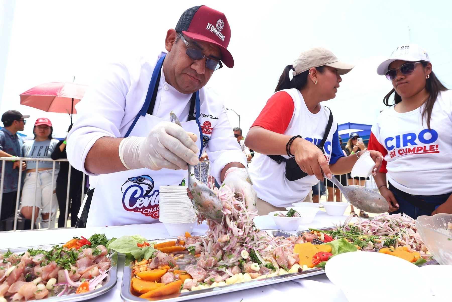 El Callao disfruta con el Ceviche más largo del Perú