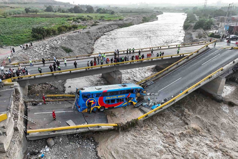 Colapso de Puente de Chancay deja un saldo de 2 muertos y 41 heridos