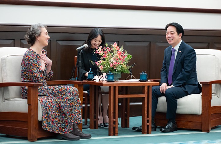 Presidente de Taiwán recibe a delegación parlamentaria británica